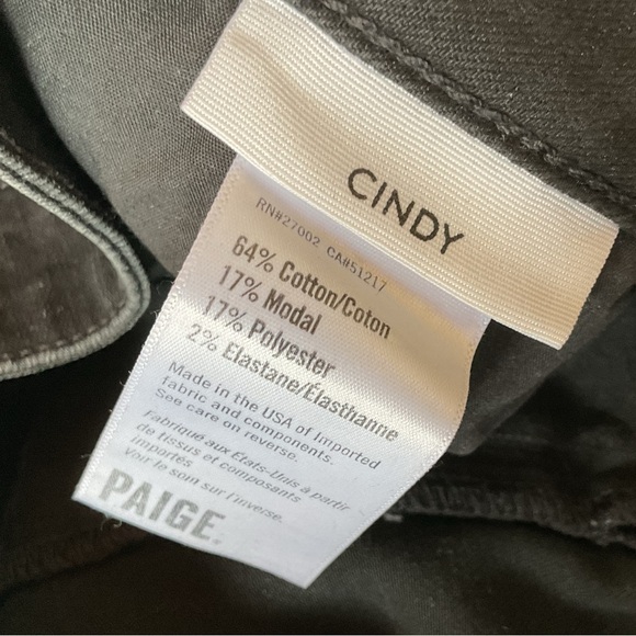 Paige Cindy High-Rise Straight Jeans, 31 - Picture 9 of 10